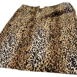 Chapter One Animal Print Mini Skirt  Lined NWT